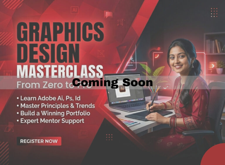 Graphics Design Masterclass – From Zero to Pro